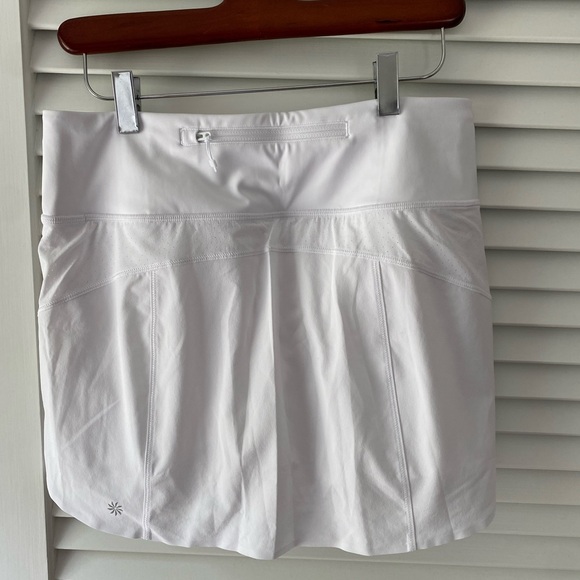 Athleta Run with It High Rise 14 Skort // White // S - Picture 2 of 5